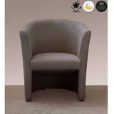 Home Affaire Cocktailsessel »Tabby« 1 Stk. tlg. Antifleck-Beschichtung, grau