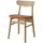 Hammel Furniture Esszimmerstuhl Mosbøl Leder braun