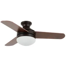 BEACON Girona 91 cm Deckenventilator oil rubbed bronze mit Licht inkl. Fernbedienung