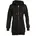 mit 2-Wege-Zipper in schwarz Gr XS