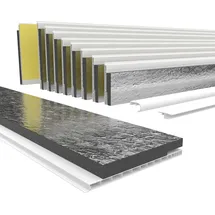 HEXIM Rollladenkastendeckel mit Dämmung, Länge: 1000 - 2000mm, Breite: 120 - 320mm, Revisionsklappe Rollladendeckel Rollladen Jalousie Deckel ...