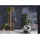 Massivmoebel24 Wandgarderobe Sheesham 55 x 200 x 35 cm Grau