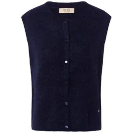Mos Mosh Strickweste MMAlmine Blau XS