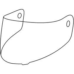 Nolan N40-5 06 / N40-5 GT 06 Visier, transparent für Männer