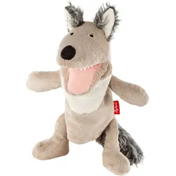 sigikid Kinder Handspielpuppe Wolf | Kuscheltiere für Kinder | Mehrfarbig