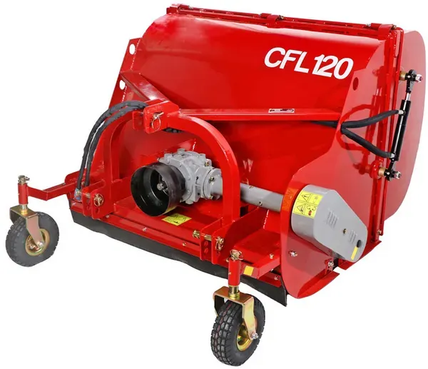 Mulcher für Traktor mit Auffangbehälter GeoTech Pro CFL120 - Wiesenmulcher