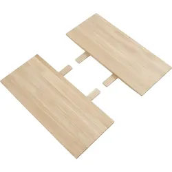 Earnest Verlängerungsplatten für Tisch helle Eiche 2 St.