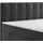 m-punkt24 Boxspringbett Prag 180 x 200 cm H3 Schwarz/Grau