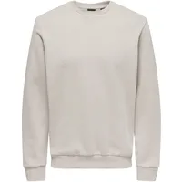 Only & Sons Sweatshirt »ONSCERES CREW NECK NOOS«, beige
