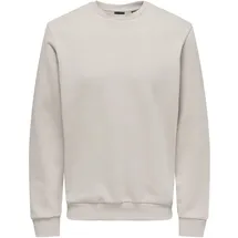 Only & Sons Sweatshirt »ONSCERES CREW NECK NOOS«, beige