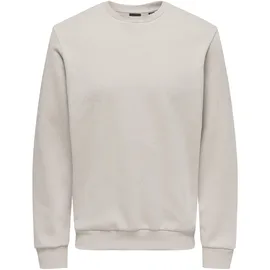 Only & Sons Sweatshirt »ONSCERES CREW NECK NOOS«, beige
