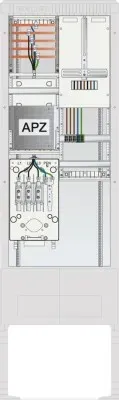 ABN SZ205ZA1502 Zähleranschlusssäule 1 ZP APZ 5pol HLAK 25qmm Hausanschlußkasten