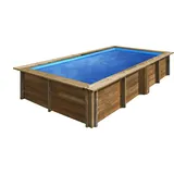Gre Pools Gre Holzpool Lemon 375 x 200 x 68 cm Set 2