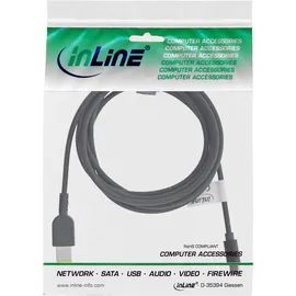 InLine USB-C 2 m Schwarz