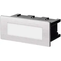 EMOS LED-Treppenlicht 1,5W 123x53mm Warmweiß/IP65/Edelstahl