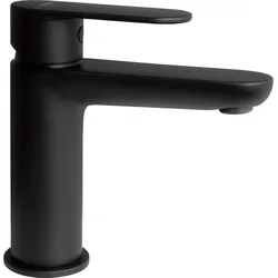 Waschtischarmatur DEANTE "»Alpinia« Waschbeckenarmatur, Mischbaterie, leichtes, dezentes Design", schwarz, B:5cm H:14,5cm T:15,5cm, Messing, Armaturen, Innovative, langlebige und leicht zu reinigende Nero-Beschichtung