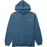 Salty Crew Crafted Pigment Kapuzenpullover Cast Blue S