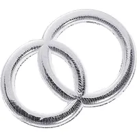 KnorrPrandell Wachs-Eheringe 32 mm silber