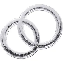 KnorrPrandell Wachs-Eheringe 32 mm silber