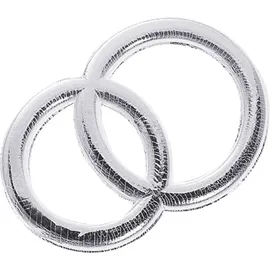 KnorrPrandell Wachs-Eheringe 32 mm silber