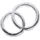 KnorrPrandell Wachs-Eheringe 32 mm silber