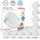 B.K.Licht BK_EL1274 9er Set rund IP44 Kunststoff