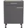 OPTIFIT Unterschrank Ingvar420 60 x 58,4 x 87 cm Anthrazit
