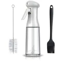 layba Ölspender Sprüher 200 ml Glas weiß