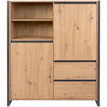 Quartier Highboard DENVER BHT 120x140x40 cm
