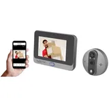 Sygonix IP-Video-Türsprechanlage WLAN Kamera, Video-Inneneinheit Grau