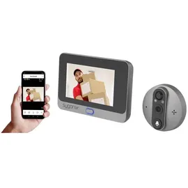 Sygonix IP-Video-Türsprechanlage WLAN Kamera, Video-Inneneinheit Grau