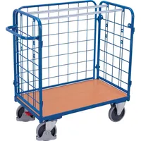 VARIOfit Paket-Dreiwandwagen niedrig 1200 x 800 mm