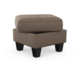 sit&more Stauraumhocker Belluci 58 x 48 x 58 cm Braun