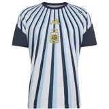 adidas Argentinien Home Pre-Match Trikot Herren WM2026 - weiß/bla