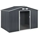 Gerätehaus Aus Metall "vegas" - 5,29 M2 (4,83 M2 Bodenfläche) - Grau