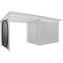 Biohort Seitenwand für Pavillon 1 Stück 1,97 x 1,82 x 0,03 m Quarzgrau-Metallic
