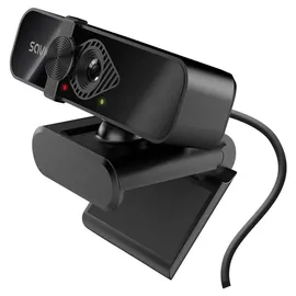 Savio CAK-06 Webcam 3840 x 2160 Pixel USB Schwarz, Webcam, Schwarz