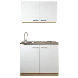Respekta Merle Miniküche Pantry 100 cm weiß