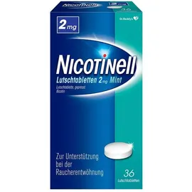 EurimPharm Arzneimittel GmbH Nicotinell Lutschtabletten 2 mg Mint