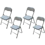 Hti-Living Klappstuhl Dima Fabric grau