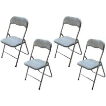 Hti-Living Klappstuhl Dima Fabric grau