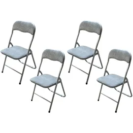 Hti-Living Klappstuhl Dima Fabric grau