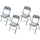 Hti-Living Klappstuhl Dima Fabric grau