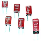 WIMA MKS-Folienkondensator 0.022 μF 250 V/160 V, RM 10 mm, radial