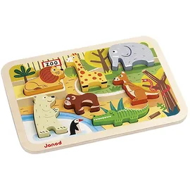Juratoys Chunky Puzzle Zoo 7-tlg. J07022