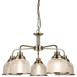Decken Leuchte Lampe Silber Flur Büro Ess Wohn Schlaf Zimmer Beleuchtung