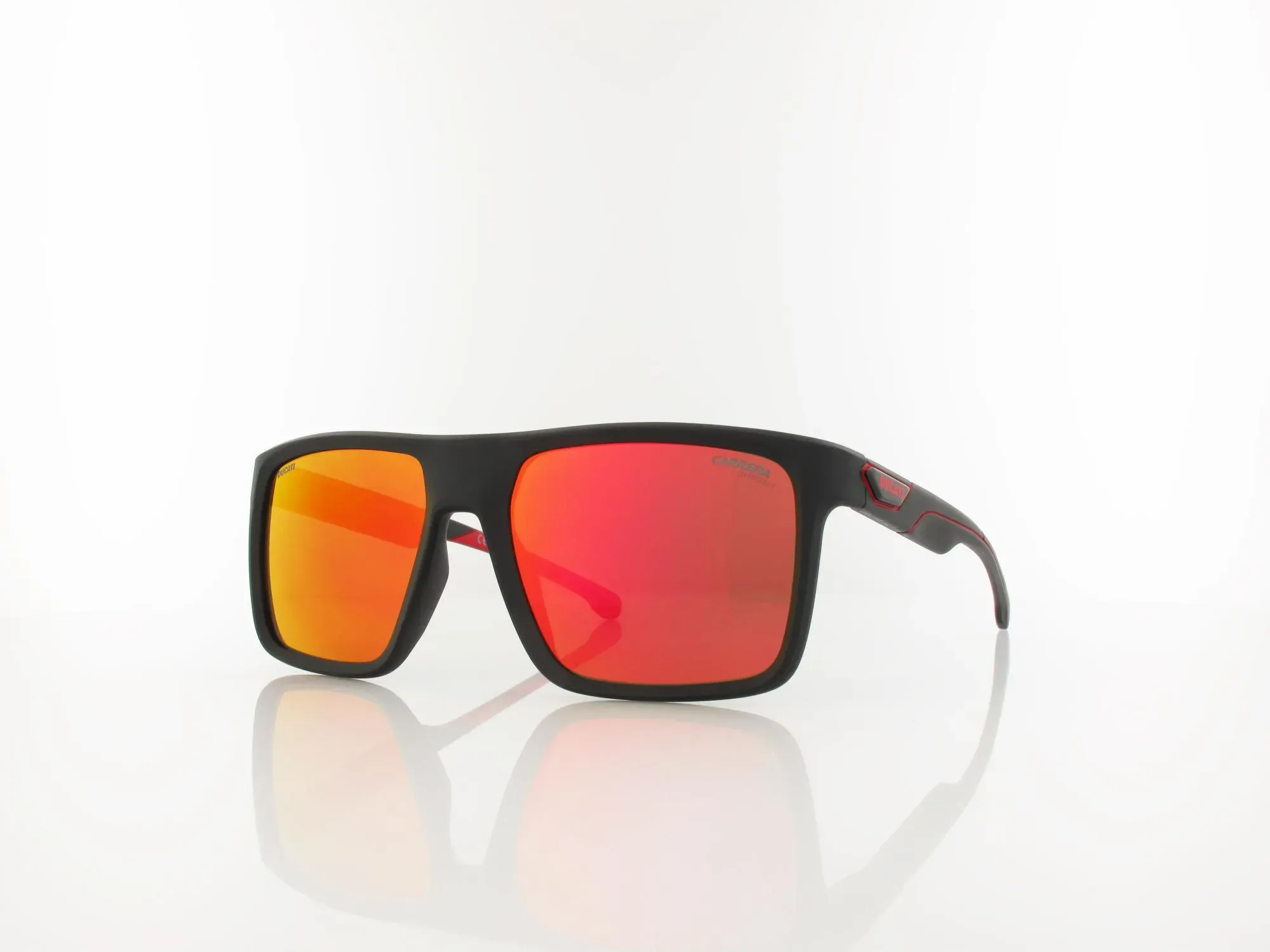 Carrera CARDUC 049/S 003/UZ 57 matte black / red multimirror