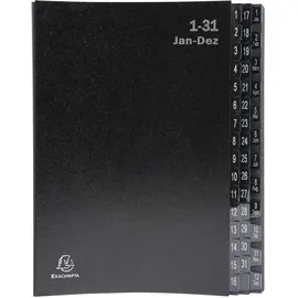 Exacompta Pultordner 57044E DIN A4 Schwarz 1 St.