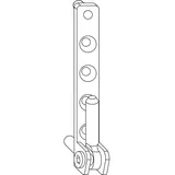 Winkhaus Ecklager ESV.6-3-16.SL, symmetrisch, 100 kg, silber