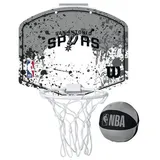 Wilson Mini-Basketballkorb NBA TEAM MINI HOOP, SAN ANTONIO SPURS, Kunststoff